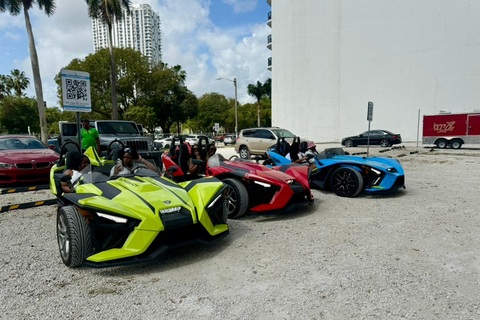 1 heure et 30 minutes de location de fronde à Miami - Nous sommes les meilleurs !Location de Slingshot Polaris à Miami