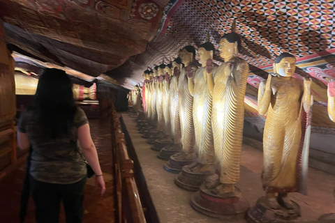 Excursão de um dia com tudo incluído para Sigiriya e Dambulla