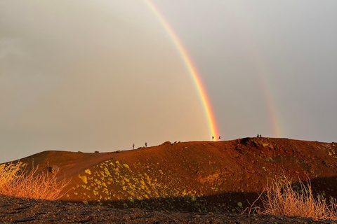 COUCHER DE SOLEIL À ETNA : VISITE GUIDÉE D'ETNA AVEC PRISE EN CHARGE DEPUIS CATANE