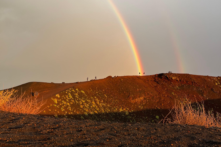 COUCHER DE SOLEIL À ETNA : VISITE GUIDÉE D'ETNA AVEC PRISE EN CHARGE DEPUIS CATANE