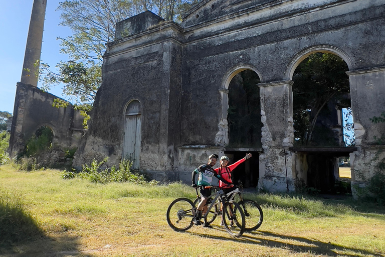 Mountain Biking in the Mayan Jungle / Visit Cenotes / Hacienda