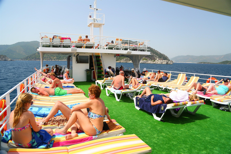 Icmeler Boat Trips Lunch & Unlimited Soft + Alcoholic Drinks