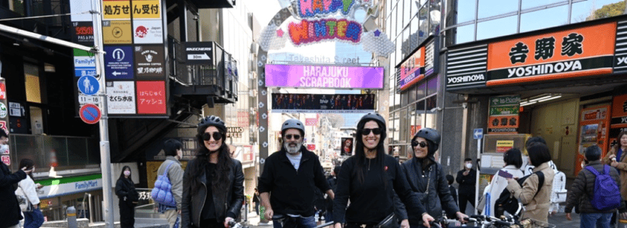 Visite à vélo de Tokyo : Shibuya, Harajuku et ses trésors cachés