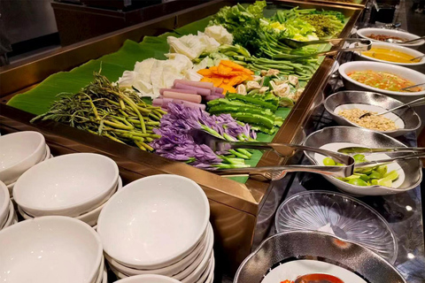 Tonle Bassac II Restaurant Buffet in Phnom Penh, Cambodia Lunch Buffet
