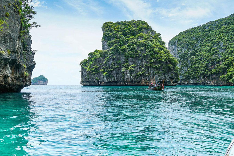 Desde Phi Phi: 6 horas de tour en barco privado por las islas Phi PhiExcursión para 3-5 personas