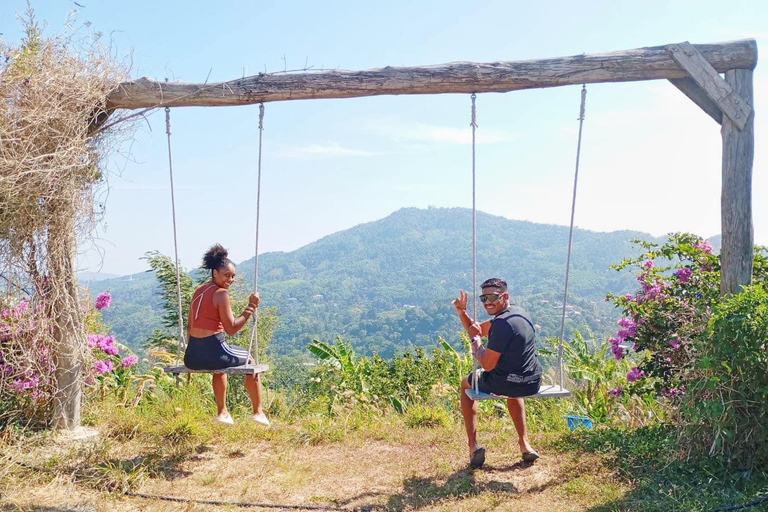 Från Phuket: Natursköna ATV-vägar med utsikt över Karon och Patong1 timmes bilresa