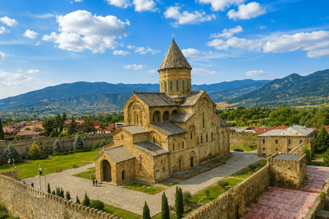 Tbilisi: Mtskheta, Jvari, Chronicles, Sameba Church & Wine
