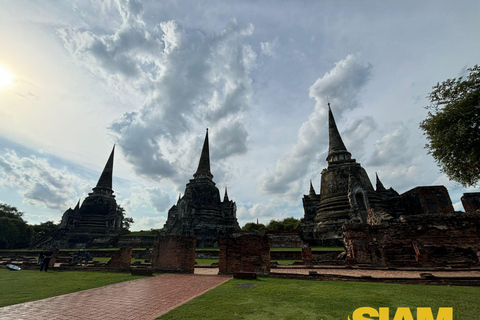 L&#039;incredibile tour degli antichi templi di Ayutthaya: Da BangkokGruppo privato con guida in inglese