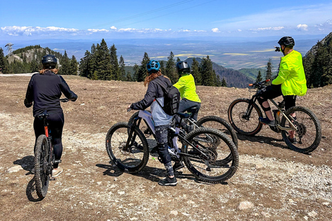 Brasov : Excursion en E-Bike à Poiana Brasov (vieille ville et forêt)