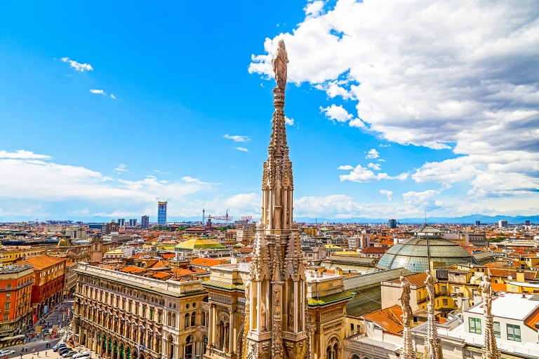 Milan : Billet d'entrée pour la cathédrale et les terrasses du DuomoCathédrale et terrasses par l'escalier
