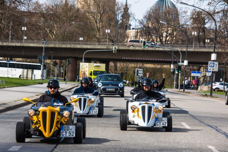 Dresden: Hot rod city tour - sightseeing with an adrenaline factor