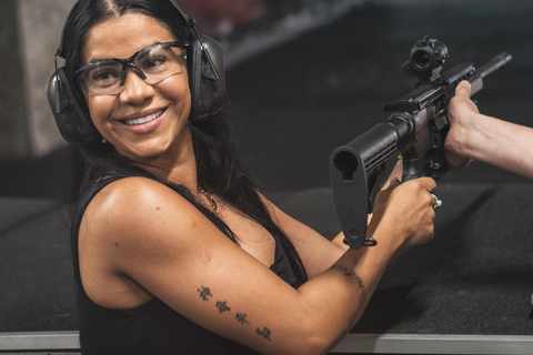 Budapest downtown: Fast & Fierce shooting range experience