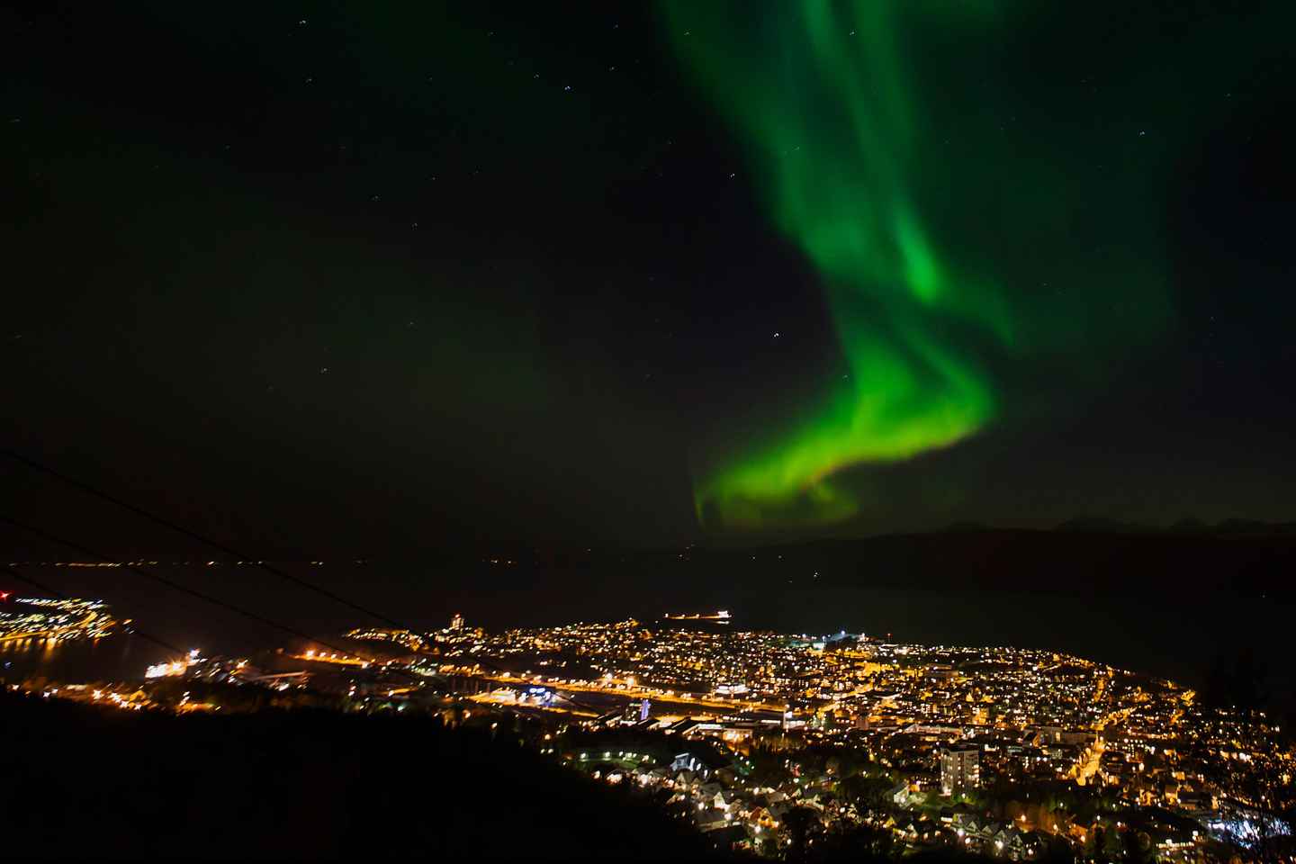 Narvik: Snowshoeing under the Arctic Lights