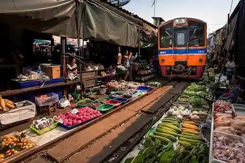 Damnoen Saduak & Maeklong Railway Market Tour (Gruppentour)