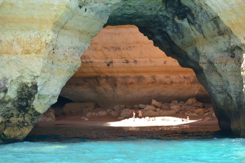 Albufeira: Delfinbeobachtung & Bootsfahrt zur Benagil-Höhle
