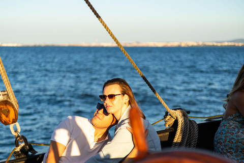 Lisbon: The Tallship sunset experience with OPEN BAR Tagus River Sunset Cruise + OPEN BAR