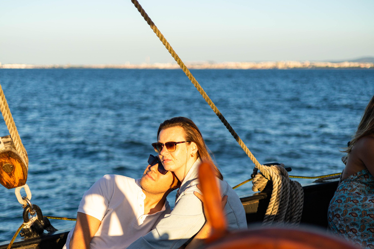 Lisbon: The Tallship sunset experience with OPEN BAR Tagus River Sunset Cruise + OPEN BAR