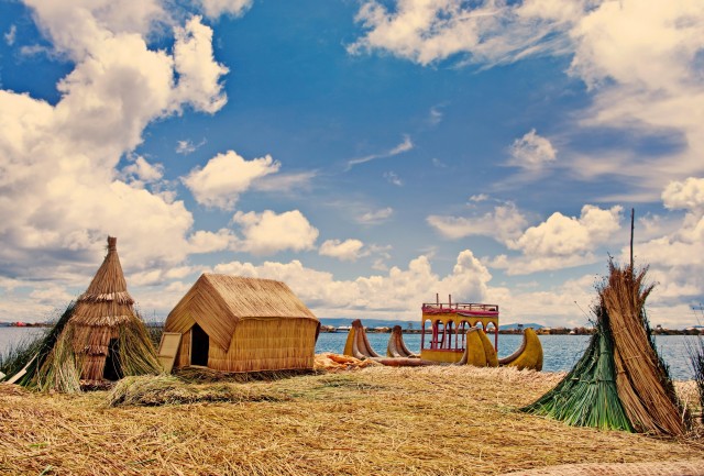 Visit Half Day Guided Lake Titicaca Tour to Uros Floating Islands in Puno