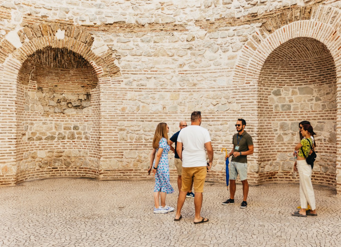 Split: Byvandring i den gamle bydel og Diocletian-paladset