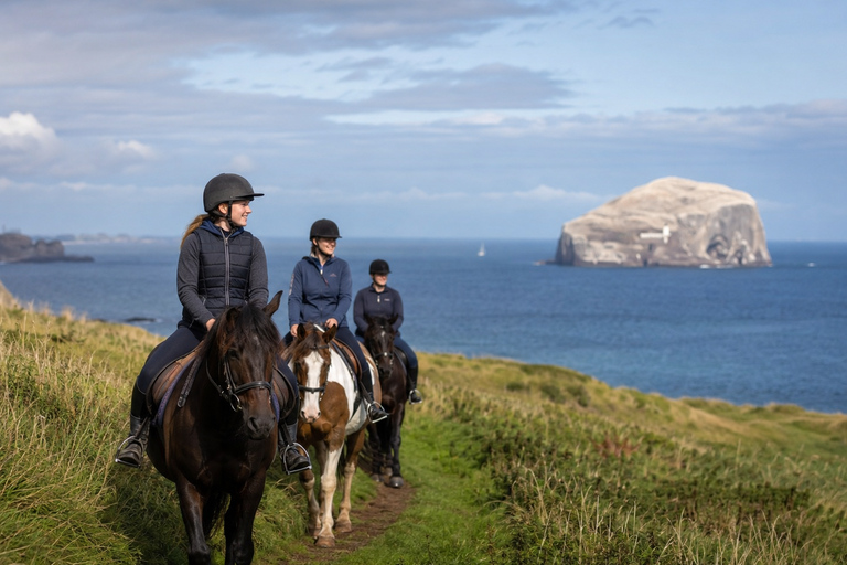 Edinburgh: Coastal Countryside Horse Riding Tour