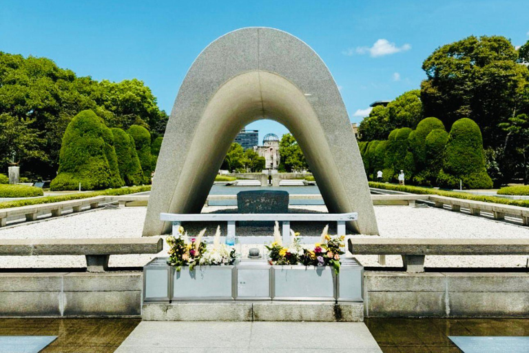 Från Osaka/Kyoto: Hiroshima och Miyajima privat tur