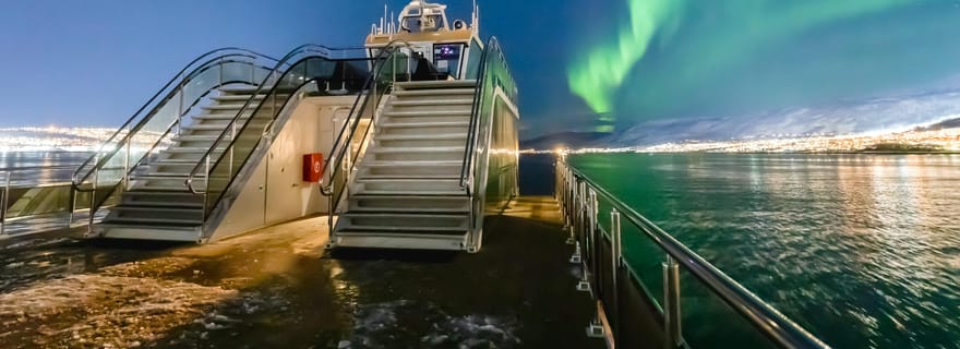Bodø : Croisière aux aurores boréales