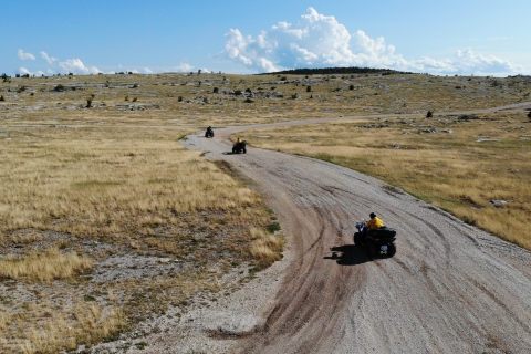 Desde Split: Excursión en quad ATV por el Parque Natural de Dinara con almuerzoVisita guiada en quads nuevos