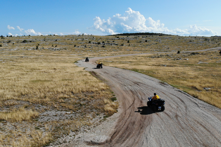 Da Spalato: Parco naturale di Dinara Avventura in quad con pranzoGiro per pilota singolo