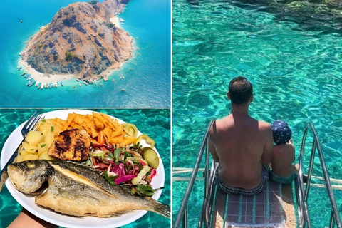 Antalya: Suluada Island Boat Trip with Lunch & Swim Stops From Antalya Hotels : Lunch & Transfer