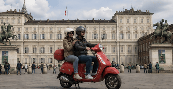 Turin Football Icons Vespa Tour
