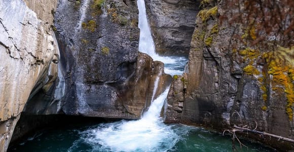 Banff: Johnston & Marble Canyon Half-Day Guided Hike