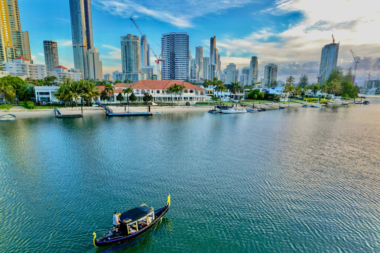 Gold Coast: Private Gondola Cruise for up to 5 people 1 hour Uncatered cruise + Soft drinks