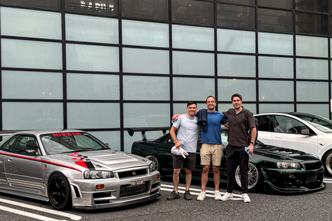 【R34】Tokyo：Private Daikoku tour in Modified R34 Midnight Umihotaru Tour