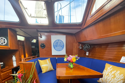 Noleggio barche a vela al tramonto