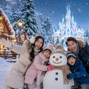 Pattaya: Winter Wonderland Real Snow Park Entry Ticket
