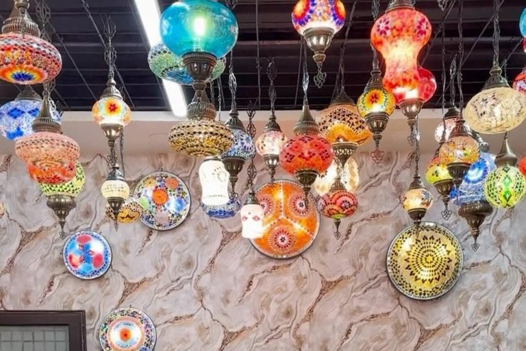 Marmaris Mosaic Candle Holder Workshop Design Your Own Light Traditional Mosaic Candle Holder (Русский - Russian)