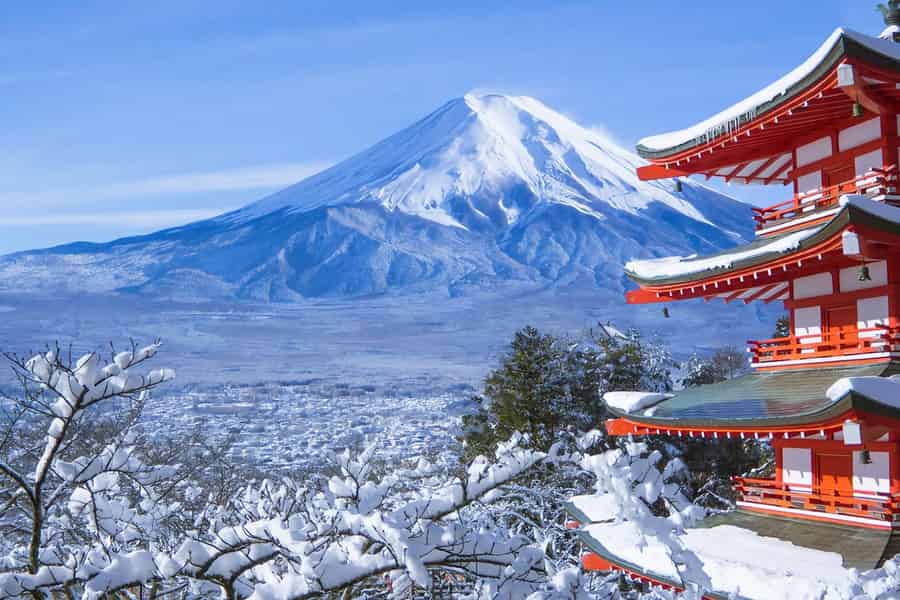 Tokio: Fuji, Chureito-Pagode, Kawaguchi-See und Oshino Hakkai. Foto: GetYourGuide Tokio: Fuji, Chureito-Pagode, Kawaguchi-See und Oshino Hakkai. Foto: GetYourGuide
