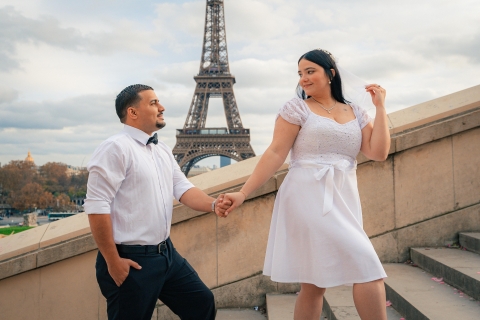 Parijs: professionele fotoshoot met de EiffeltorenPremium fotoshoot (60 foto's)