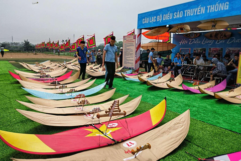 Hanoi: Kite Village or Hat & Incense Village in _SMALL GROUP Private SOLO: Stunning Incense Village & Conical Hat Village