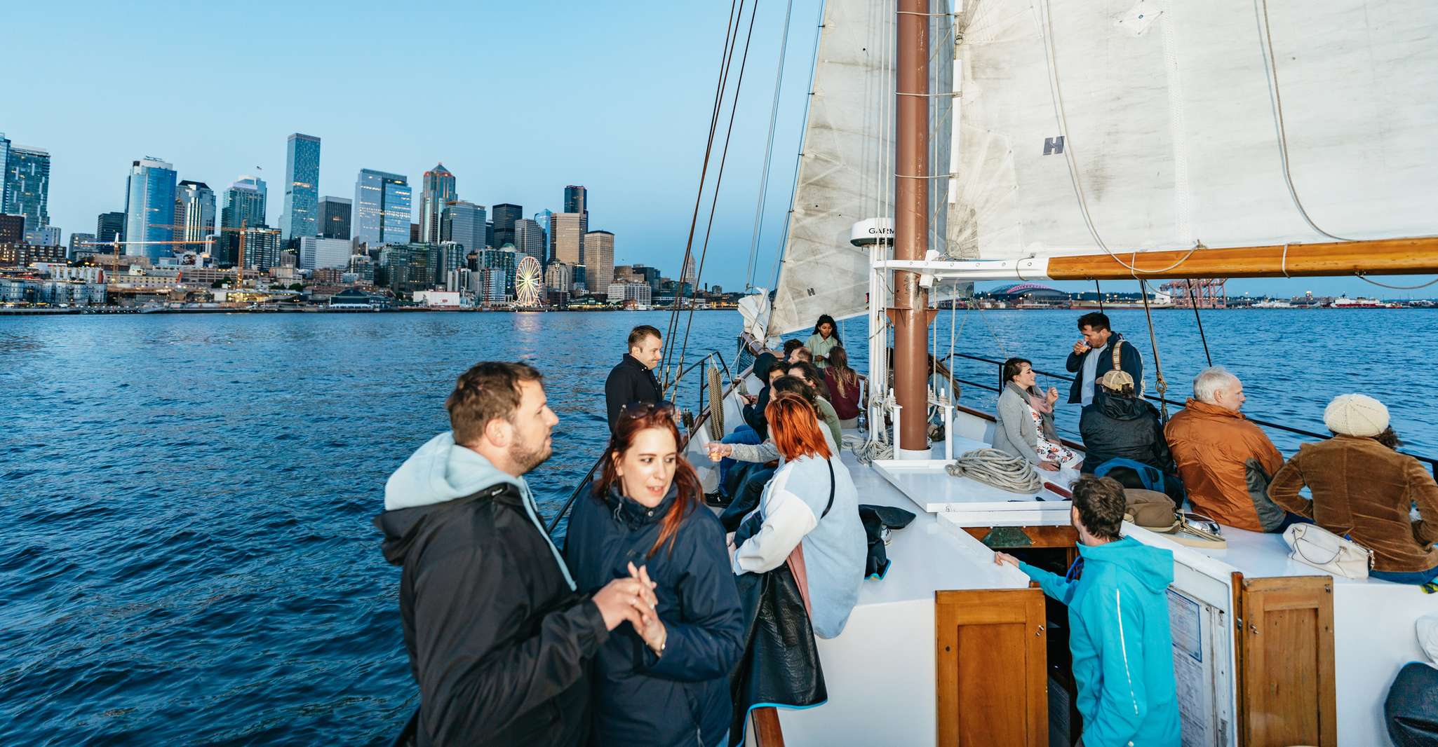 Seattle, Tall Sailboat Sunset Harbor Cruise - Housity