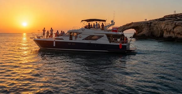 Ayia Napa: Harmony - Morning or Sunset Cruise with Swim Stop