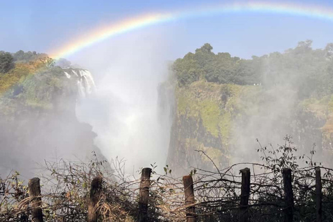 Tour guiado pelas cataratas - lado do Zimbábue