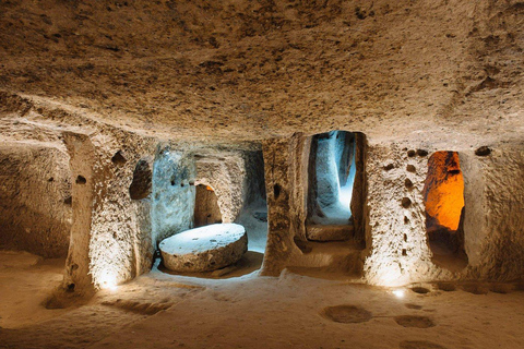 Cappadocia: Green Tour With Lunch & Jeep Safari