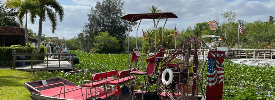 Miami : Visite privative des Everglades en français en Mustang décapotable