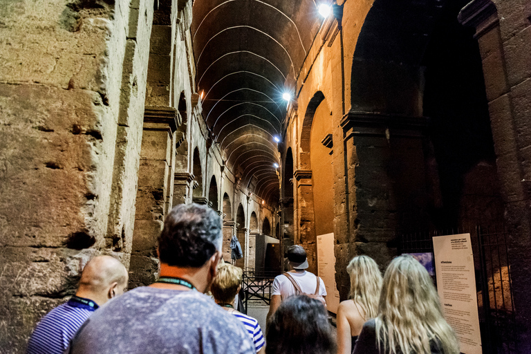 Colosseum by Evening Guided Tour with Optional Arena Access Colosseum & Arena Floor - Semi Private Tour up to 10 People