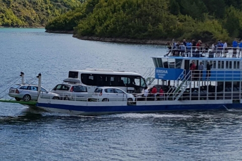 Tirana - Valbona Bus avec ferry sur le lac Koman