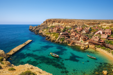 From Sliema: Around Malta Cruise with 3 Swim Stops and Lunch