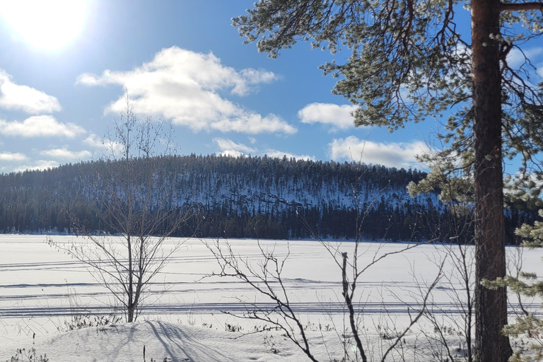Rovaniemi: Ice Fishing, Snowmobile, and Net Fishing Tour