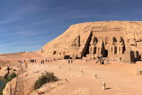 Dagsutflykt till Abu Simbel tempelkomplex från Aswan