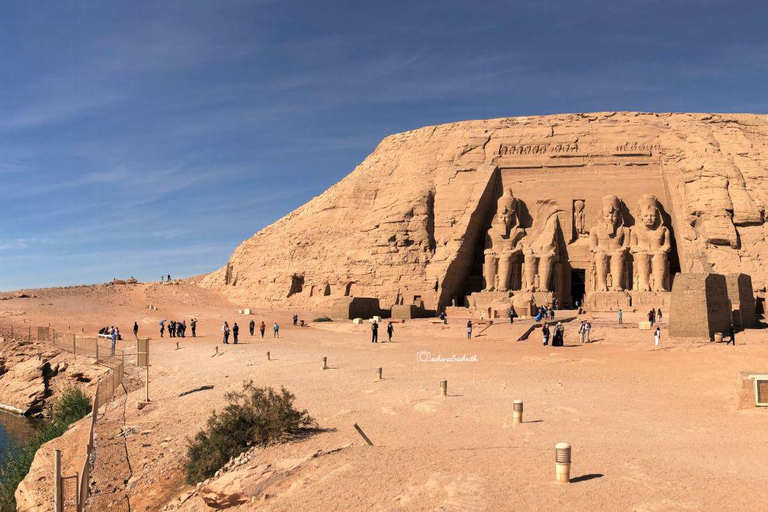 Dagsutflykt till Abu Simbel tempelkomplex från Aswan